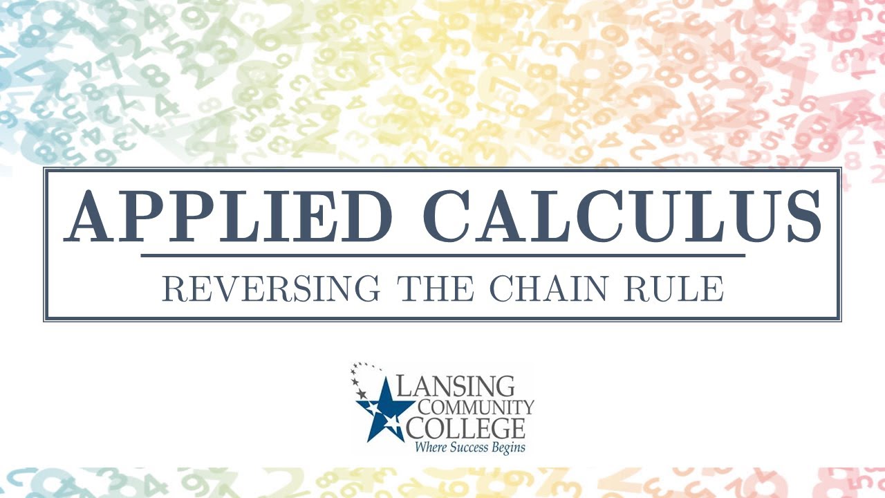 Reversing the Chain Rule