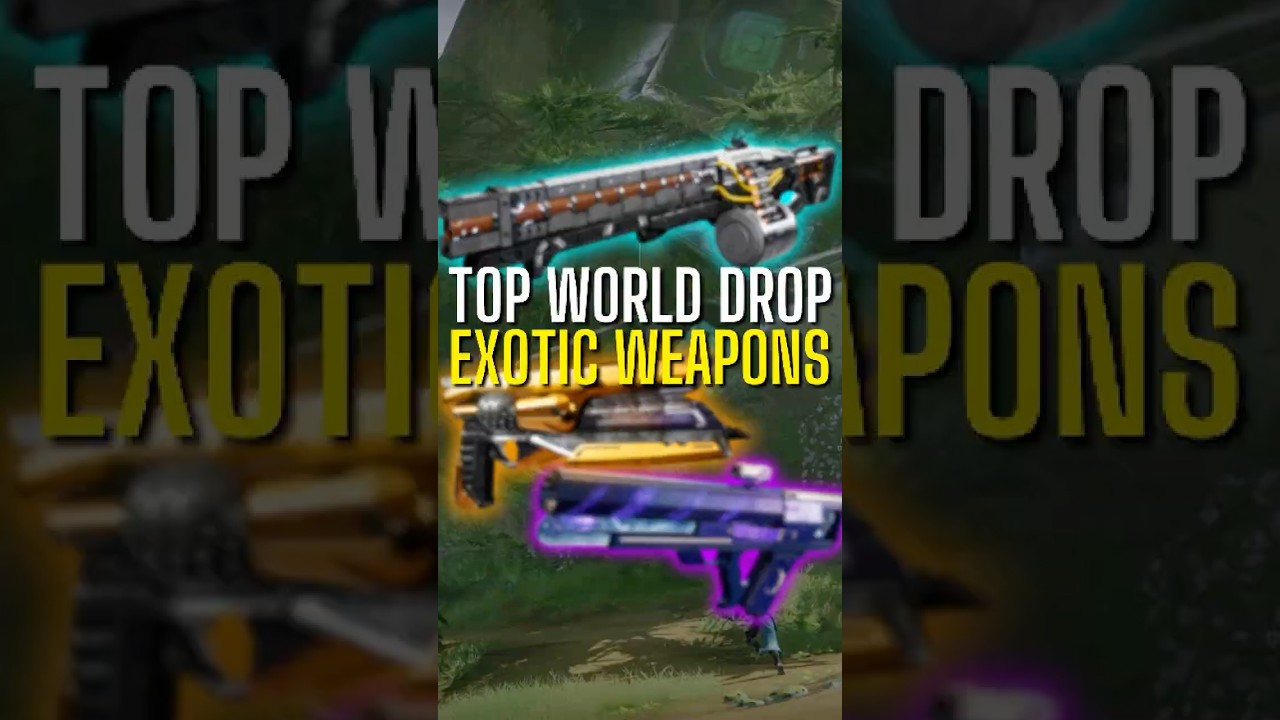 Top Destiny 2 World Drop EXOTICS from the Light & Dark Saga!