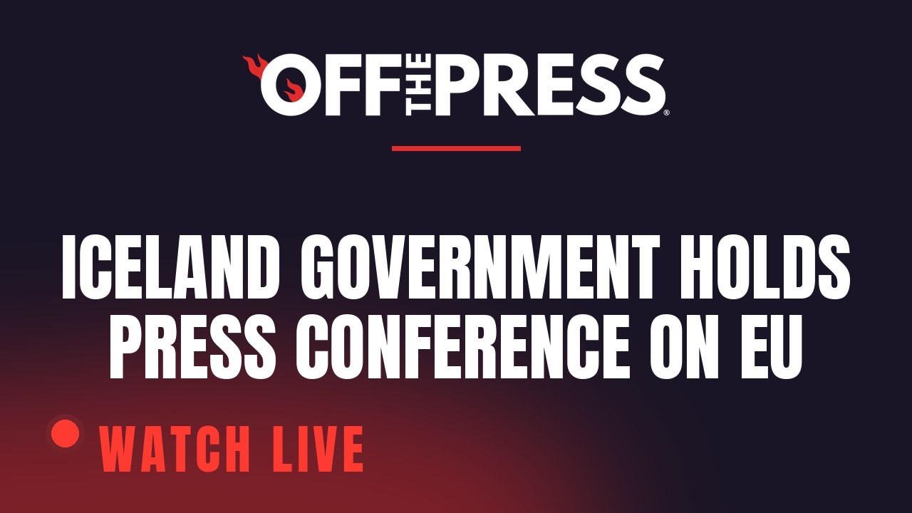 LIVE: Iceland government holds press conference on EU referendum results