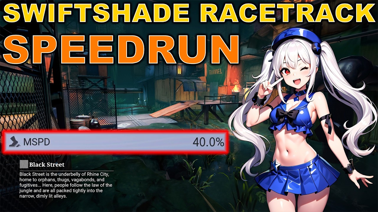 I Am Speed - Swiftshade Racetrack Speedrun