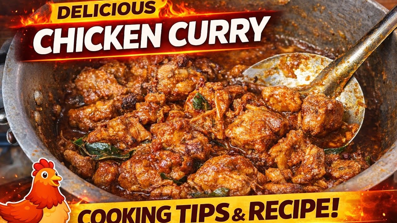 Delicious chicken curry #chicken #recipe #food #foodie 