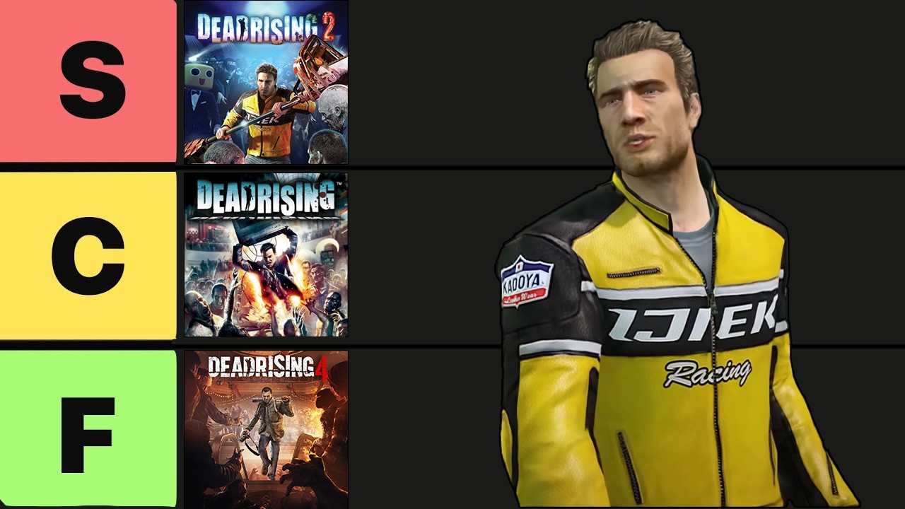 I ranked every Dead Rising game on a Tier List!