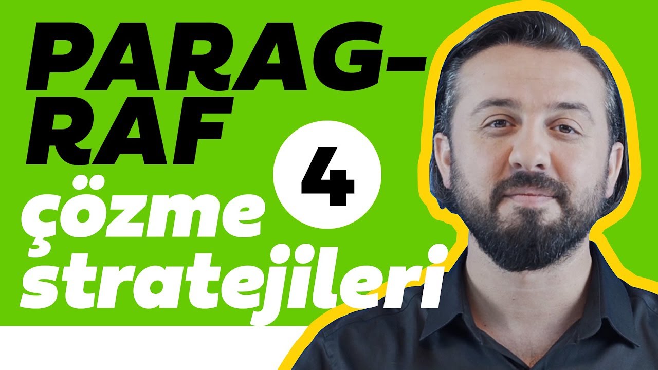 Paragraf Çözme Stratejileri 4 - 