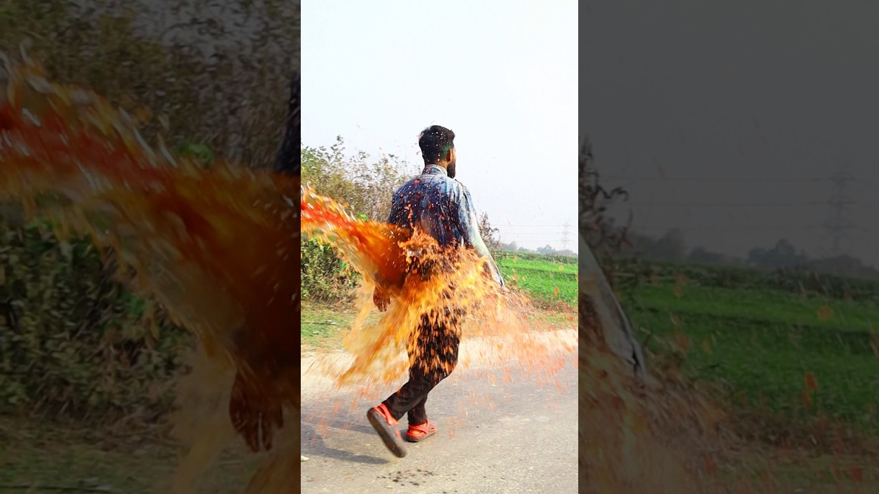Holi Special Comedy 😂 Wait for the End | Nonstop Funny Short Video | Desi Holi Fun