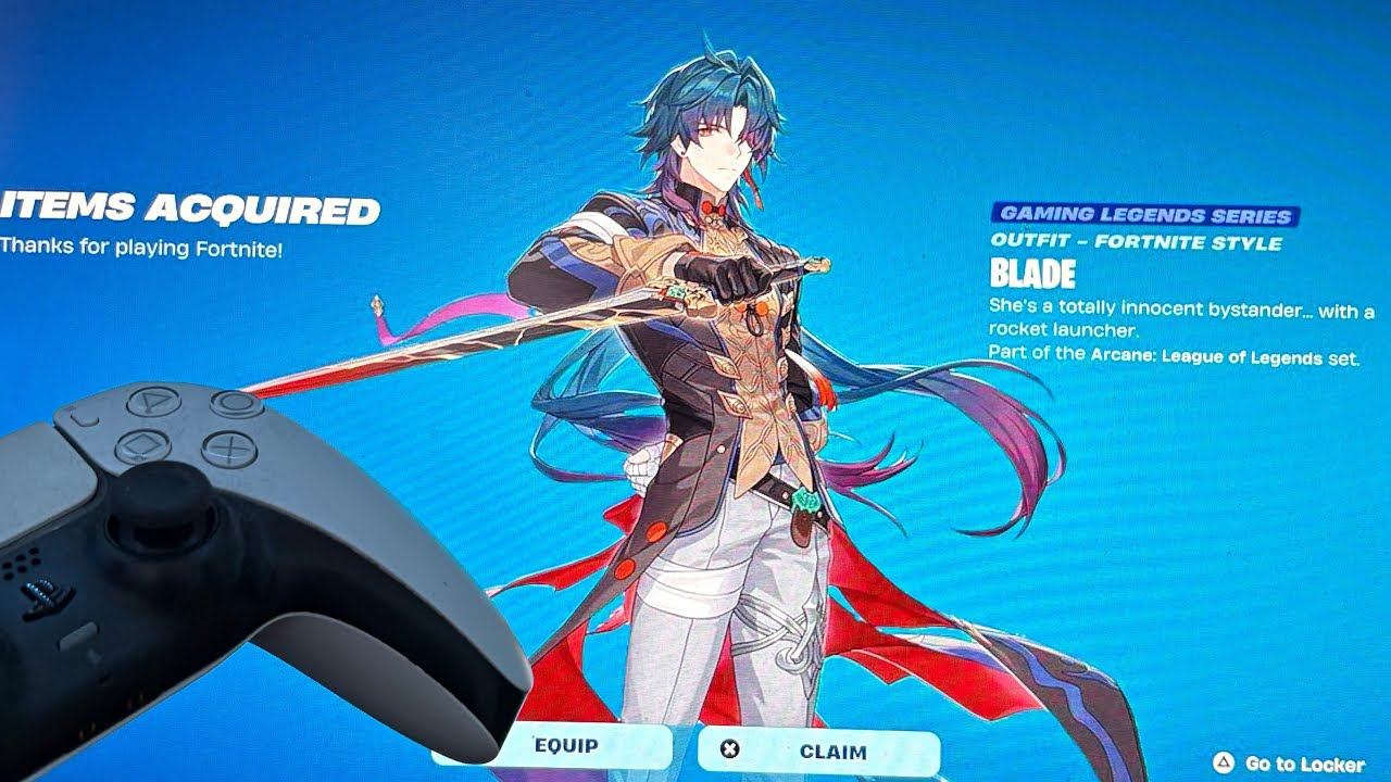 КАК ПОЛУЧИТЬ СКИН HONKAI STAR RAIL BLADE В FORTNITE БЕСПЛАТНО!