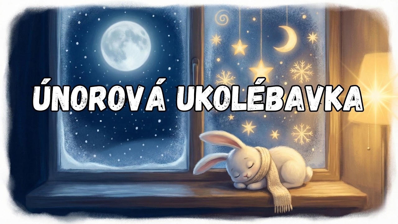 Únorová ukolébavka ❄️✨🧸 | Ukolébavka pro děti 🌛🎵