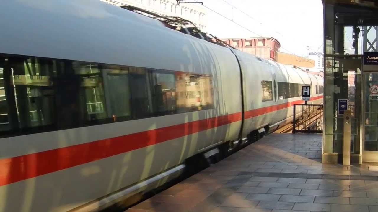 DB ICE-T f&auml;hrt durch Bahnhof Berlin Alexanderplatz