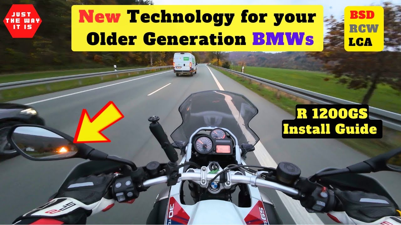 Система обнаружения слепых зон INNOVV — Third EYE. Руководство по установке для BMW R1200GS/A с и...