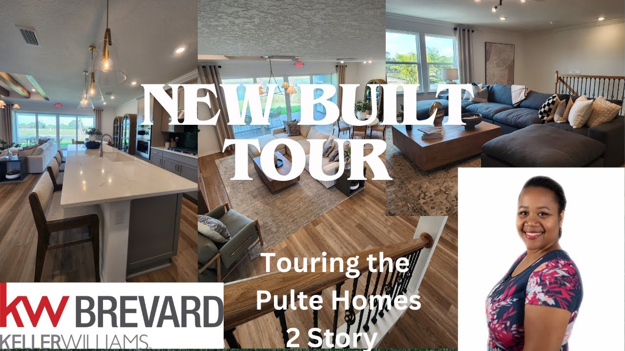 Touring a New built in West Melbourne, FL/ Pulte Homes