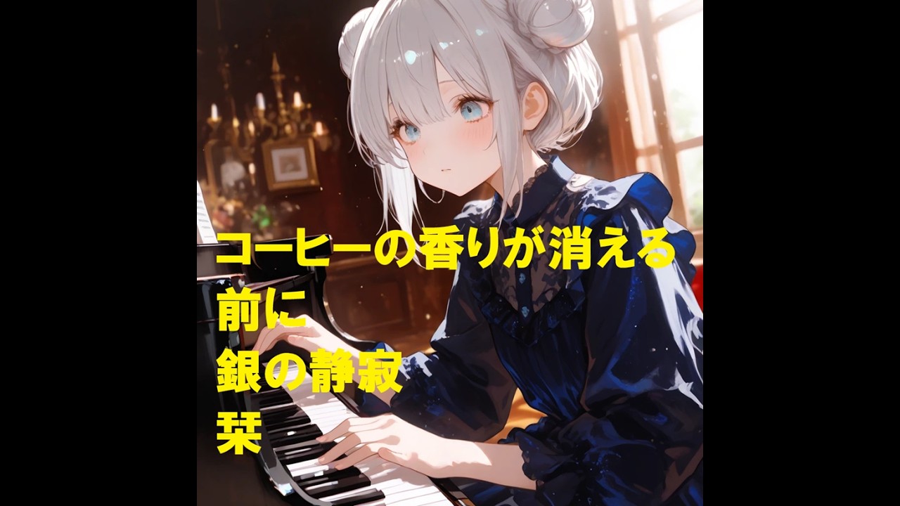コーヒーの香りが消える前に。銀の静寂。栞。