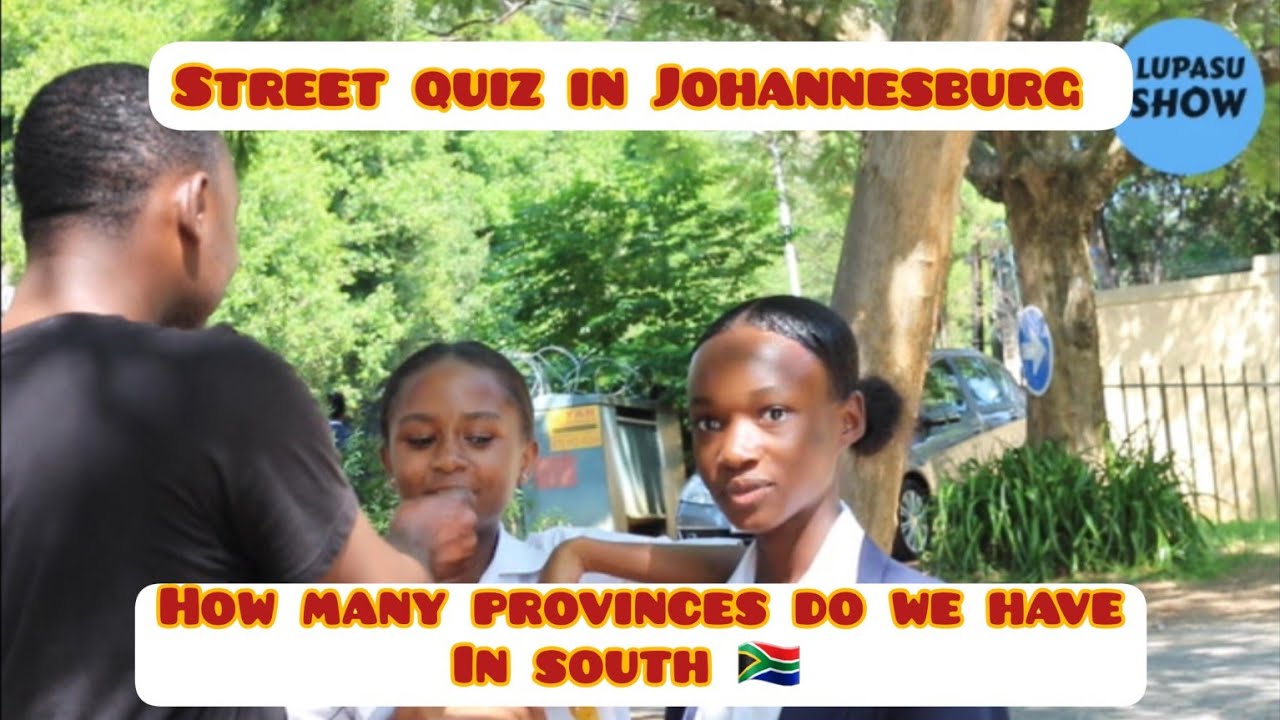 STREET QUIZ IN JOHANNESBURG|HOW MANY PROVINCES DO WE HAVE IN SOUTH AFRICA 🇿🇦 |