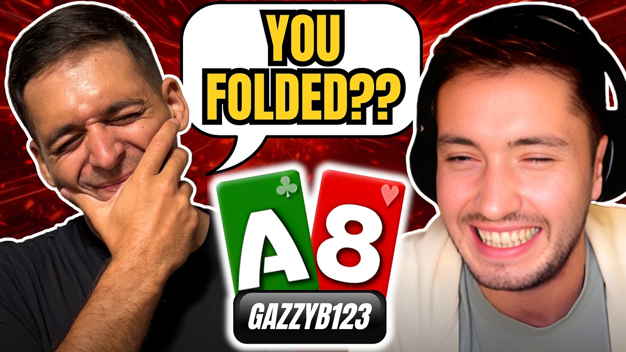 It's not spew, if it gets through! Is GazzyB123 getting OUT OF LINE in these hands?