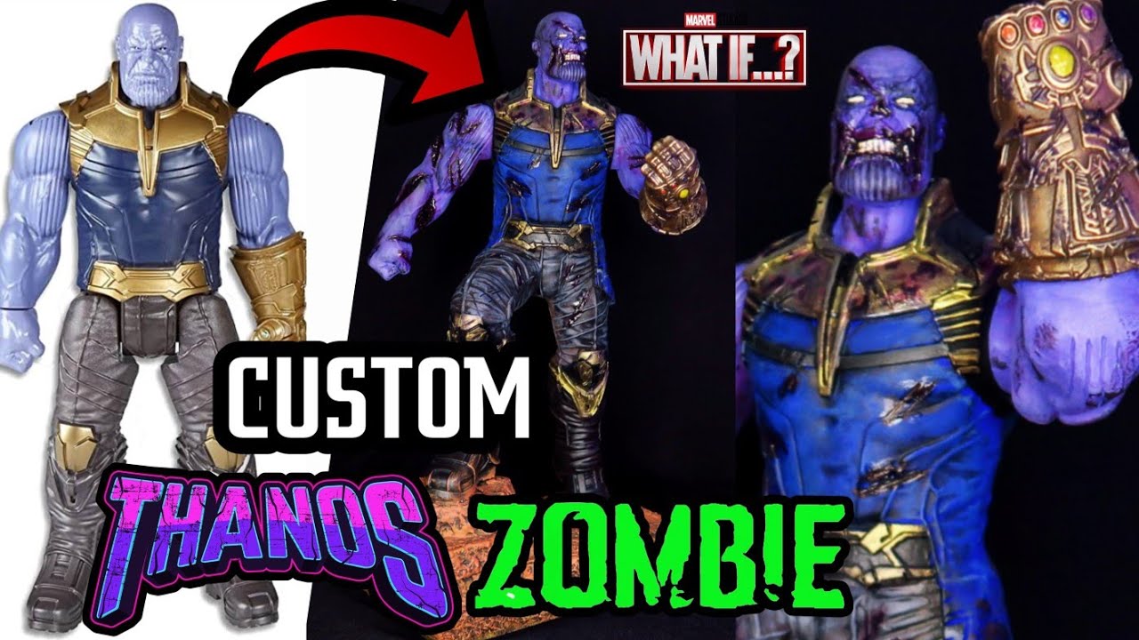 Titan Hero Custom Thanos Zombie | Wha tIf | Titan Hero Street Play