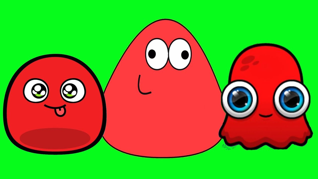 POU y sus amigos - Pou y sus amigos colorados!!
