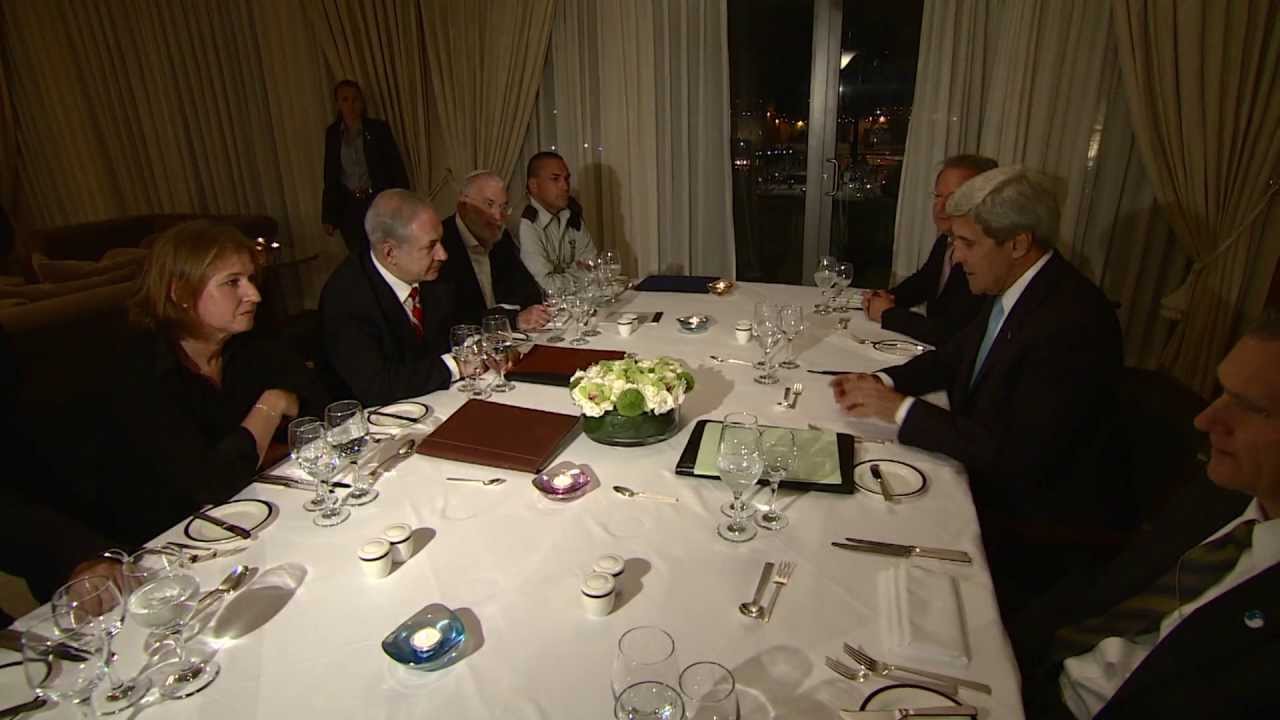PM Netanyahu Meets John Kerry, US Sec. of State - 29/6/2013