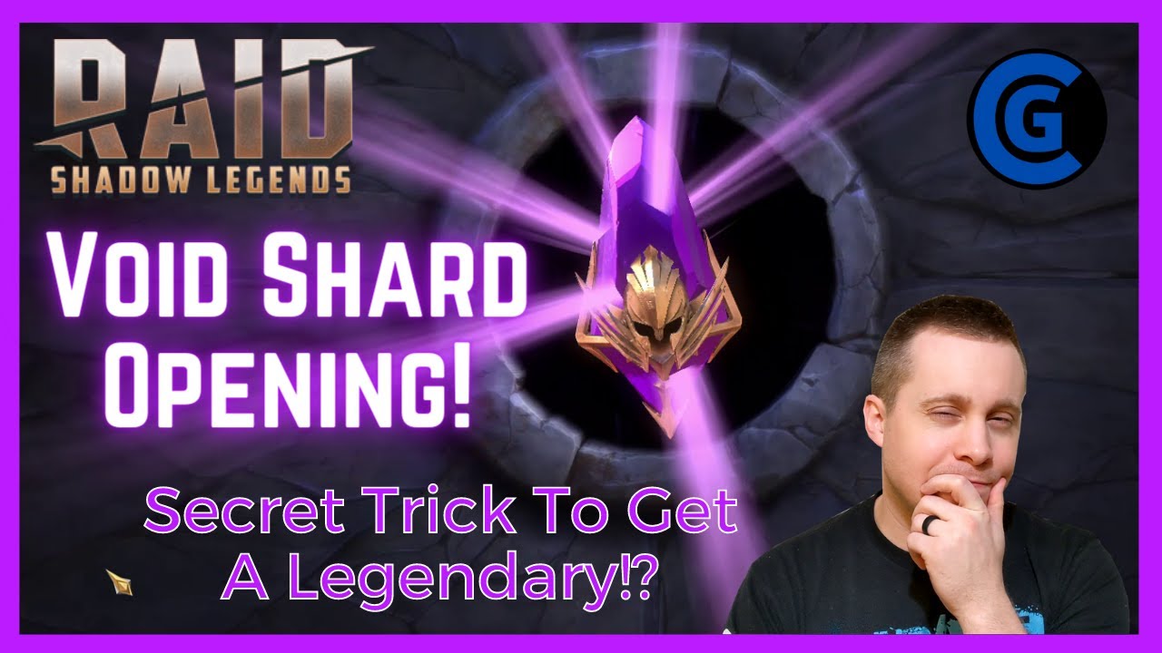 Void Shard Opening- Secret Trick To Get A Legendary!?