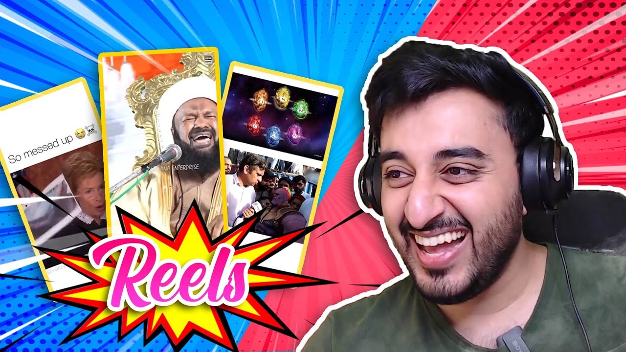 SUBSCRIBERS SENT ME TRY NOT TO LAUGH REELS ! | Aamer's Den