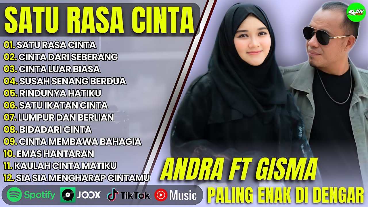 ANDRA RESPATI FT GISMA WANDIRA - SATU RASA CINTA - CINTA DARI SEBERANG - || POP MELAYU POPULER 2025