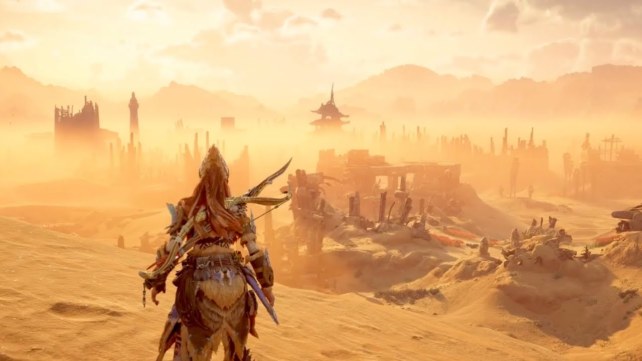 Horizon Forbidden West walkthrough gameplay (full game PS5 ) Ruins Of Vegas: ￼￼