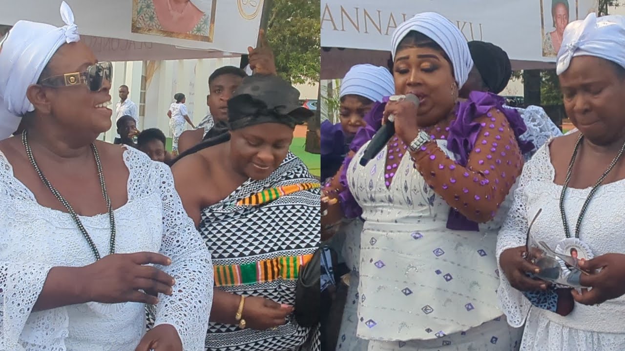 Wow❤️ Mama Esther Shows Her Adowa Dancing Prowess With Mama Ode. Beautiful Ankaasni Baa from Ashanti