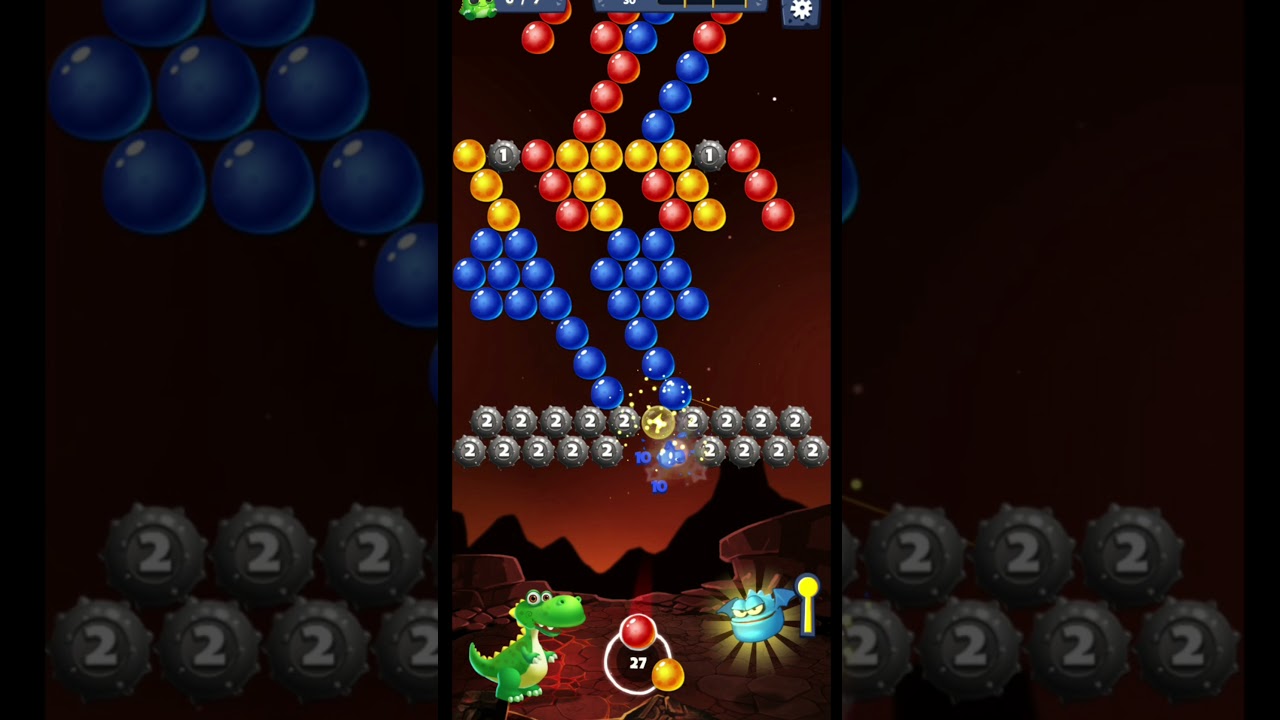 #Shorts  Primitive bubble shooter //most hard level 649