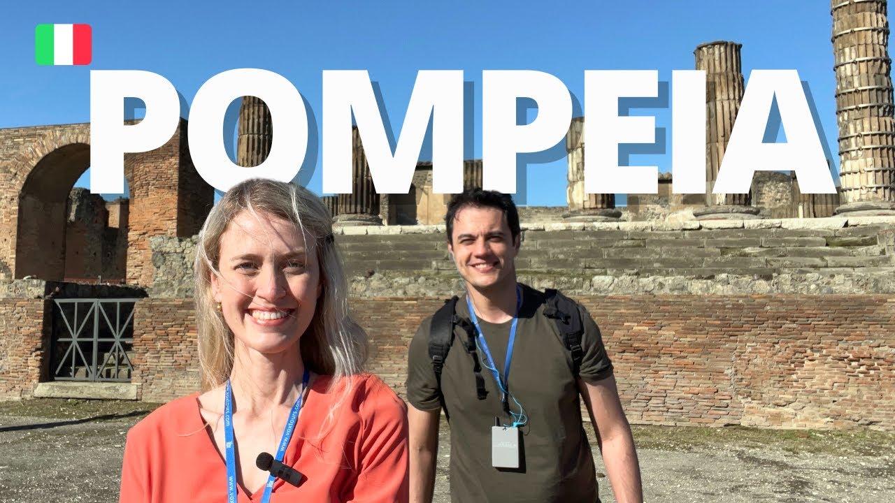 EXPLORANDO POMPEIA: Visita às ruínas de Pompeia (VLOG POMPEIA)