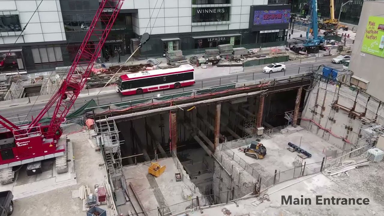Progress Update: Eglinton Station