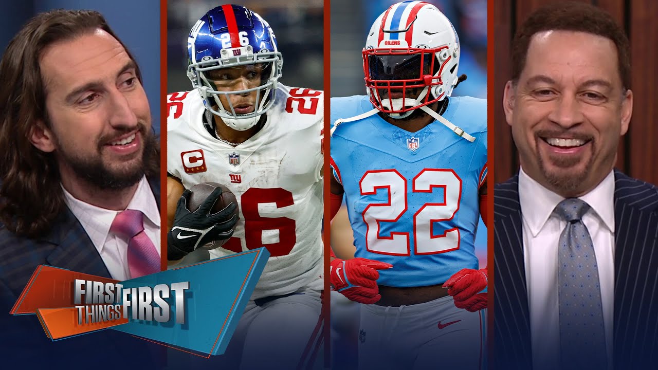 Ravens sign Derrick Henry, Saquon to Eagles sickening & NFC South update | NFL | FIRST THINGS FIRST