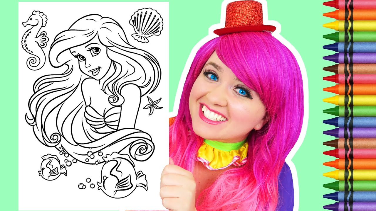Coloring Ariel The Little Mermaid
