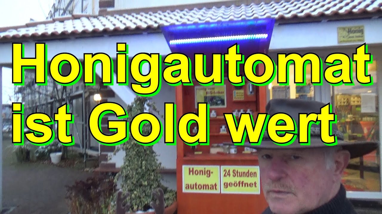 Honigautomat ist Gold wert