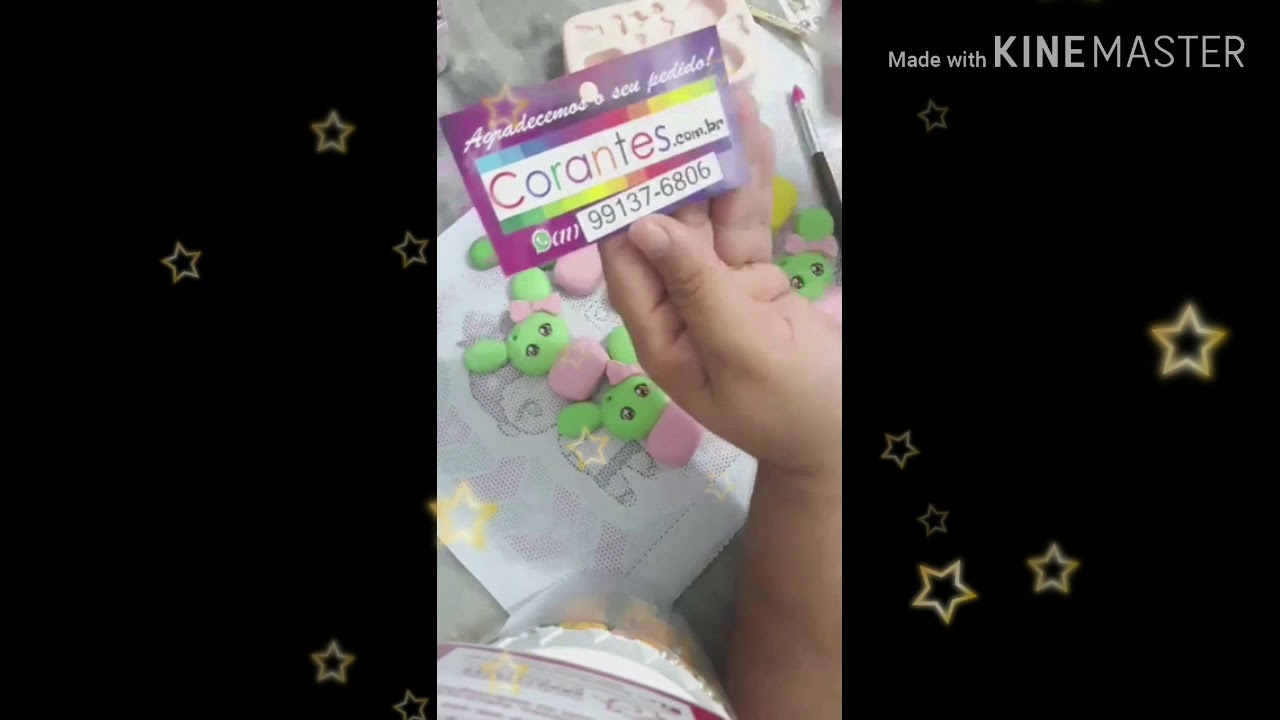 Chaveiros de Cactos em Biscuit