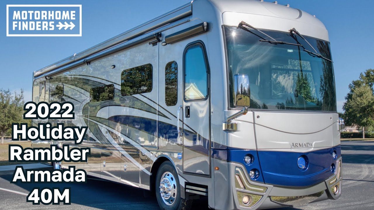 JUST LISTED - 2022 Holiday Rambler Armada 40M brought to you by Motorhome Finders