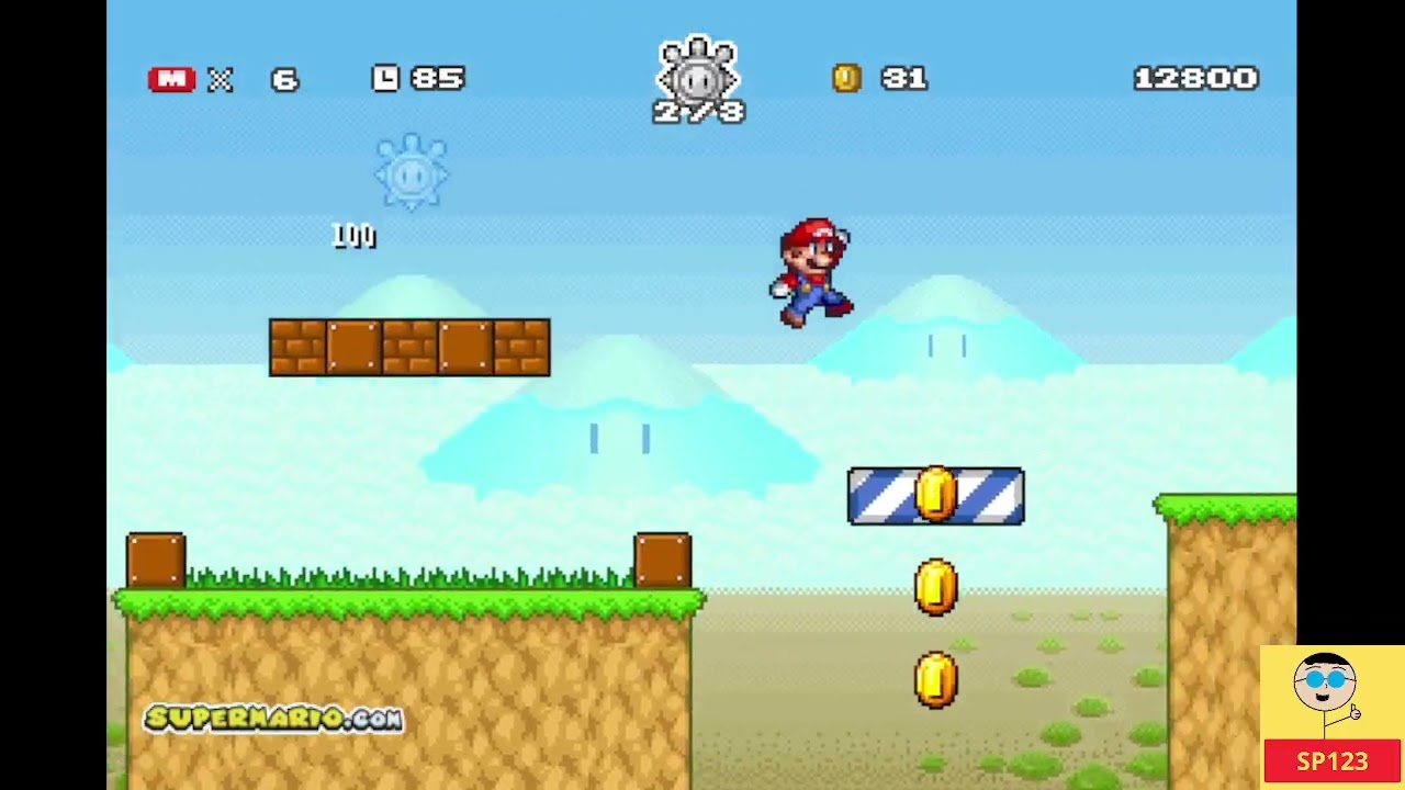 Super Mario Bros. Star Scramble 2 (Flash Game)