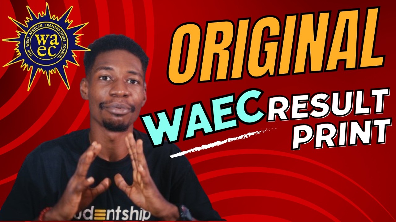 Как получить оригинал сертификата WAEC онлайн в 2025 году