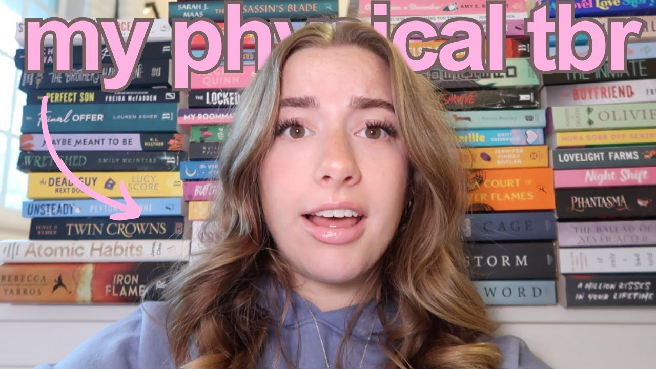 all the books on my physical tbr (50+...)