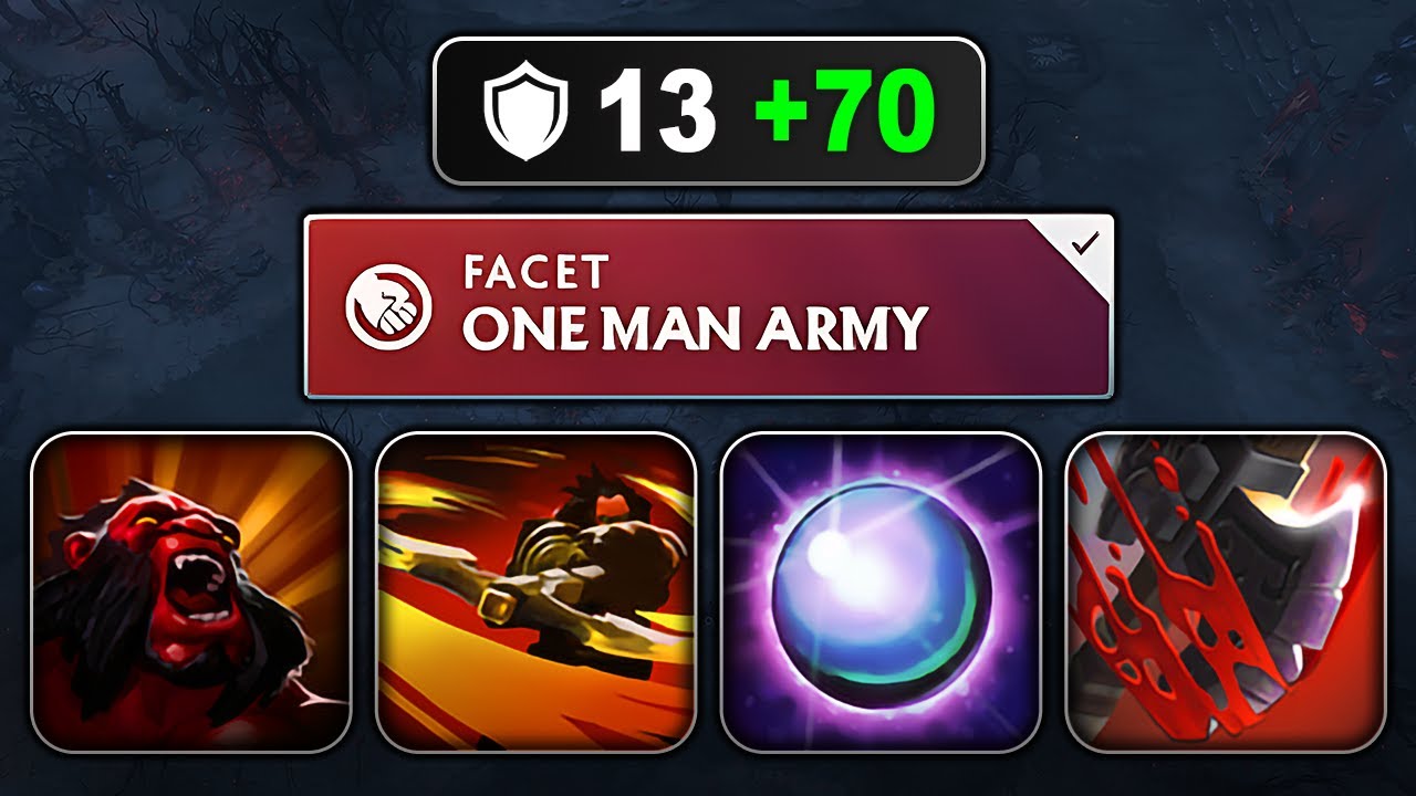 AXE ONE MAN ARMY 80 брони + рассеивание | Драфт способностей