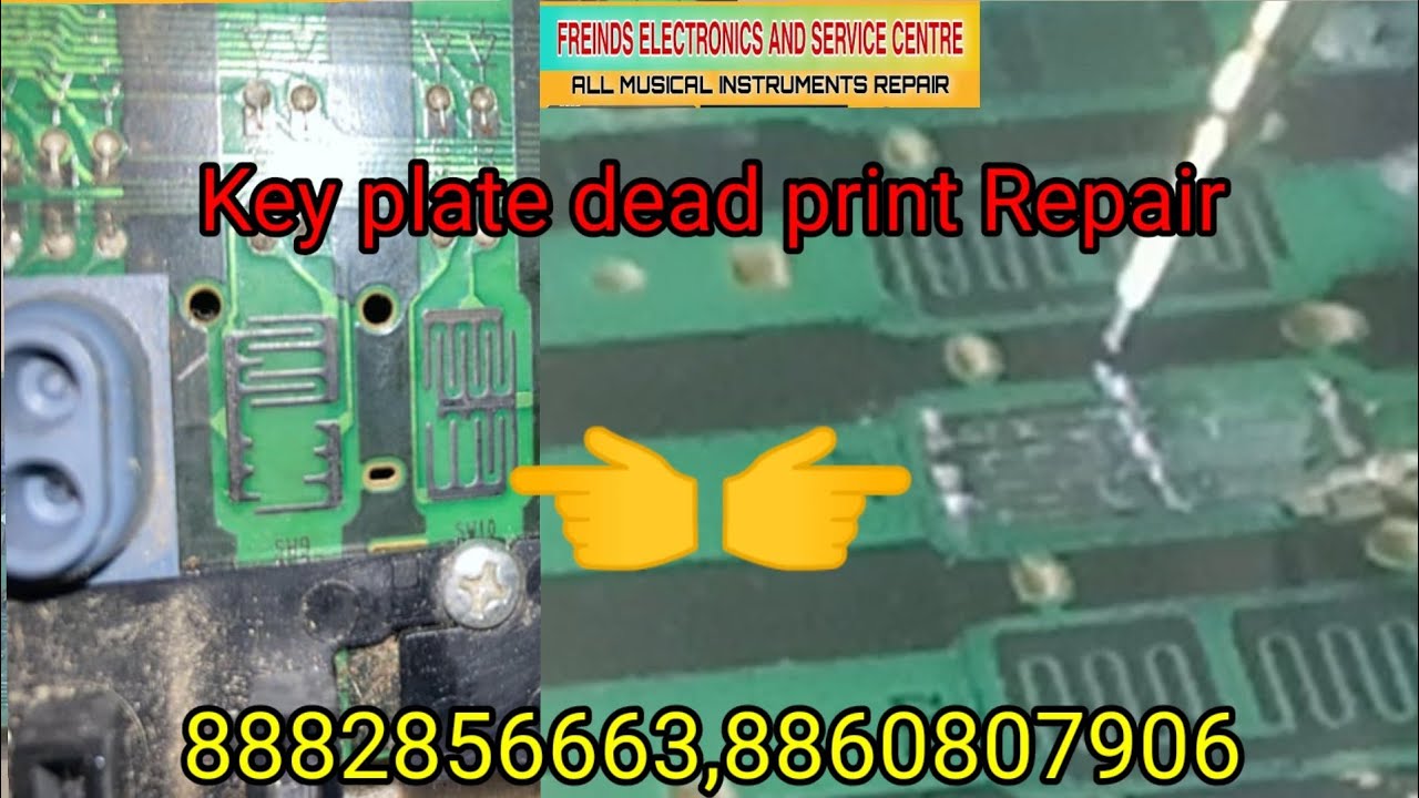 Keyboard key tuch dead print repair | How to repiar dead print | Dead key reapir all keyboard