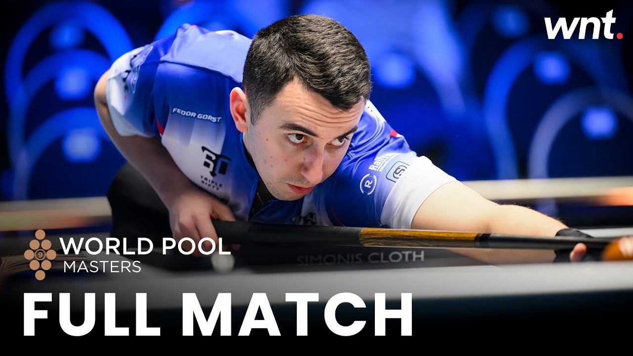 Fedor Gorst vs Mario He | Round One | 2024 World Pool Masters