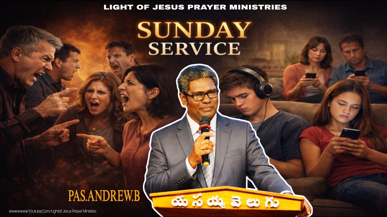 22-02-2026 || Sunday Worship 1st Service || LIGHT OF JESUS PRAYER MINISTRIES