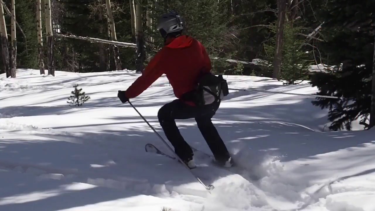Altai Hok Skis at Holzwarth Historic Site / Ditch road, Rocky Mountain National Park, Colorado