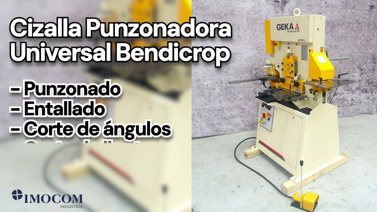 ¡Mira cómo esta máquina dobla, y corta metal en segundos! 🤯
