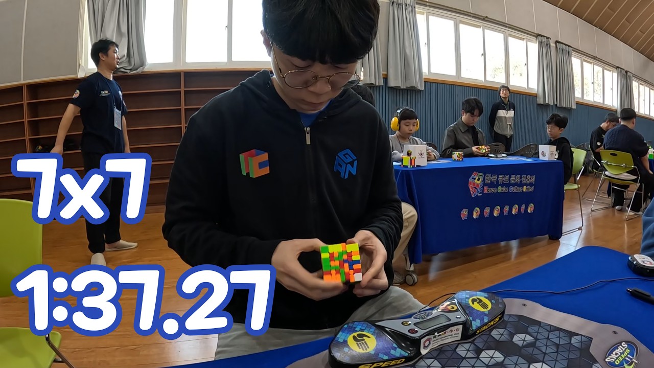 7x7 - 1:37.27 Official Solve(PR)