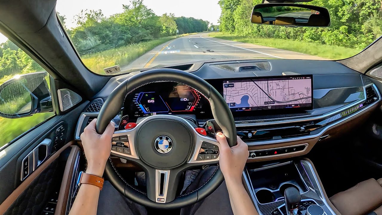 2024 BMW X6M Competition - POV Evening Drive (Binaural Audio)