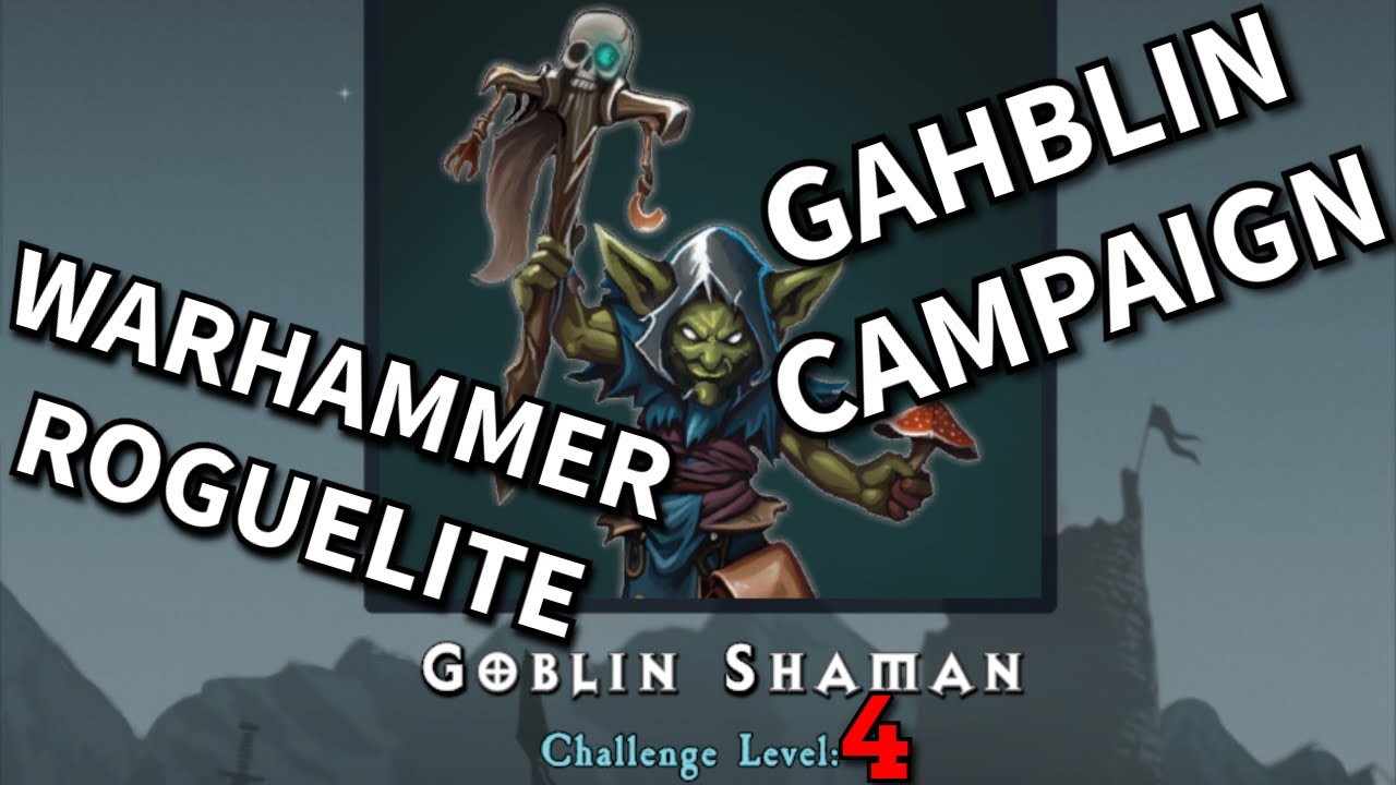Rogue lite Warhammer Fantasy knockoff! SOVL Greenskin campaign, Orks and Goblins wreckin stuff!