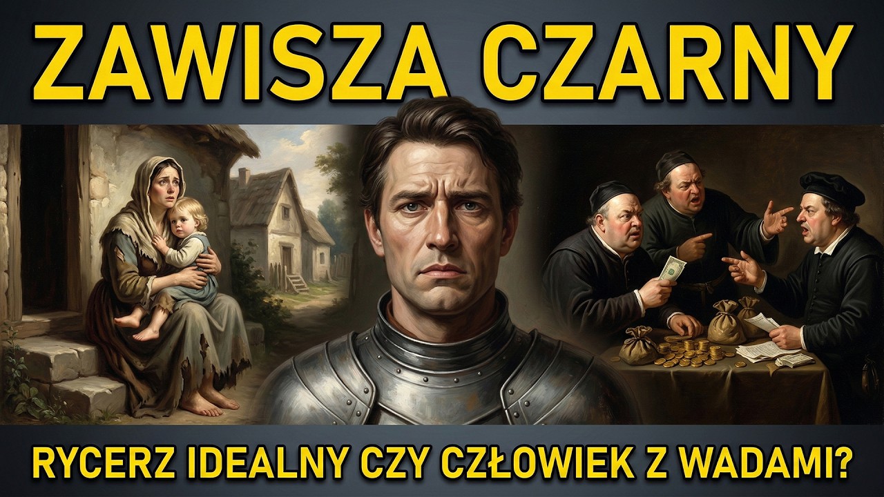 ZAWISZA CZARNY. NAJWYBITNIEJSZY POLSKI RYCERZ?! Historia Polski | Grunwald | Ciekawostki Historyczne