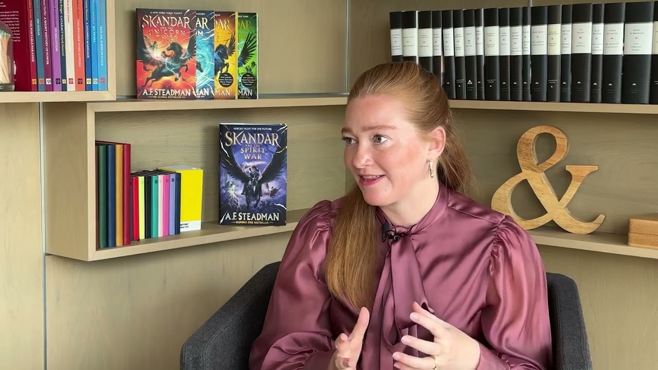 A. F. Steadman The Waterstones Interview