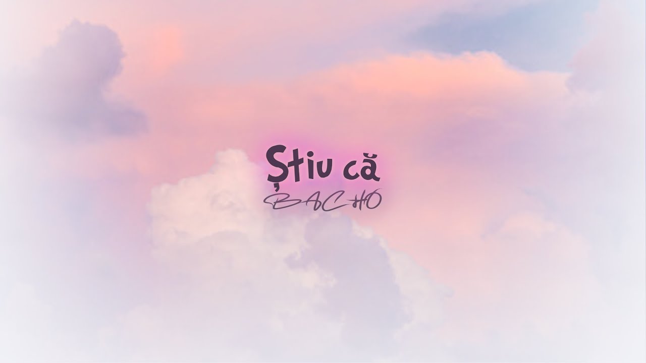 Bacho - Stiu Ca [Official Video] Part 1