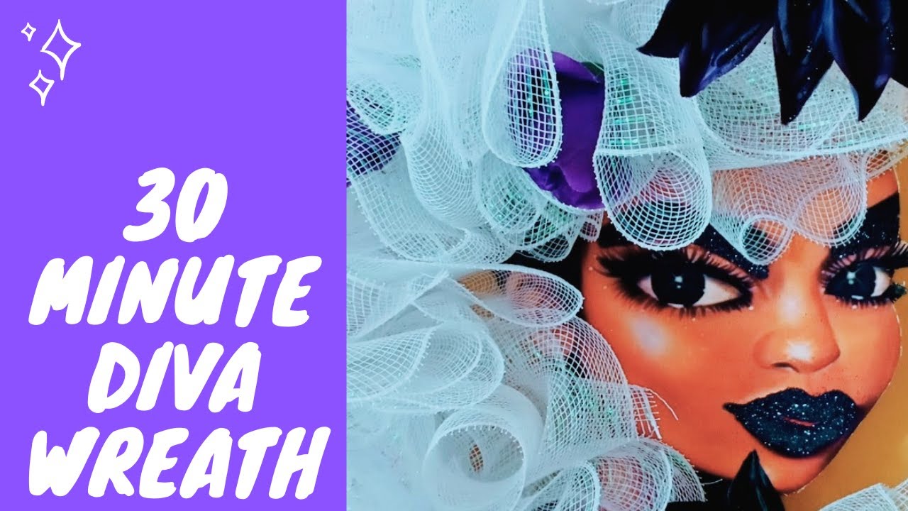 Diva wreath in 30 minutes