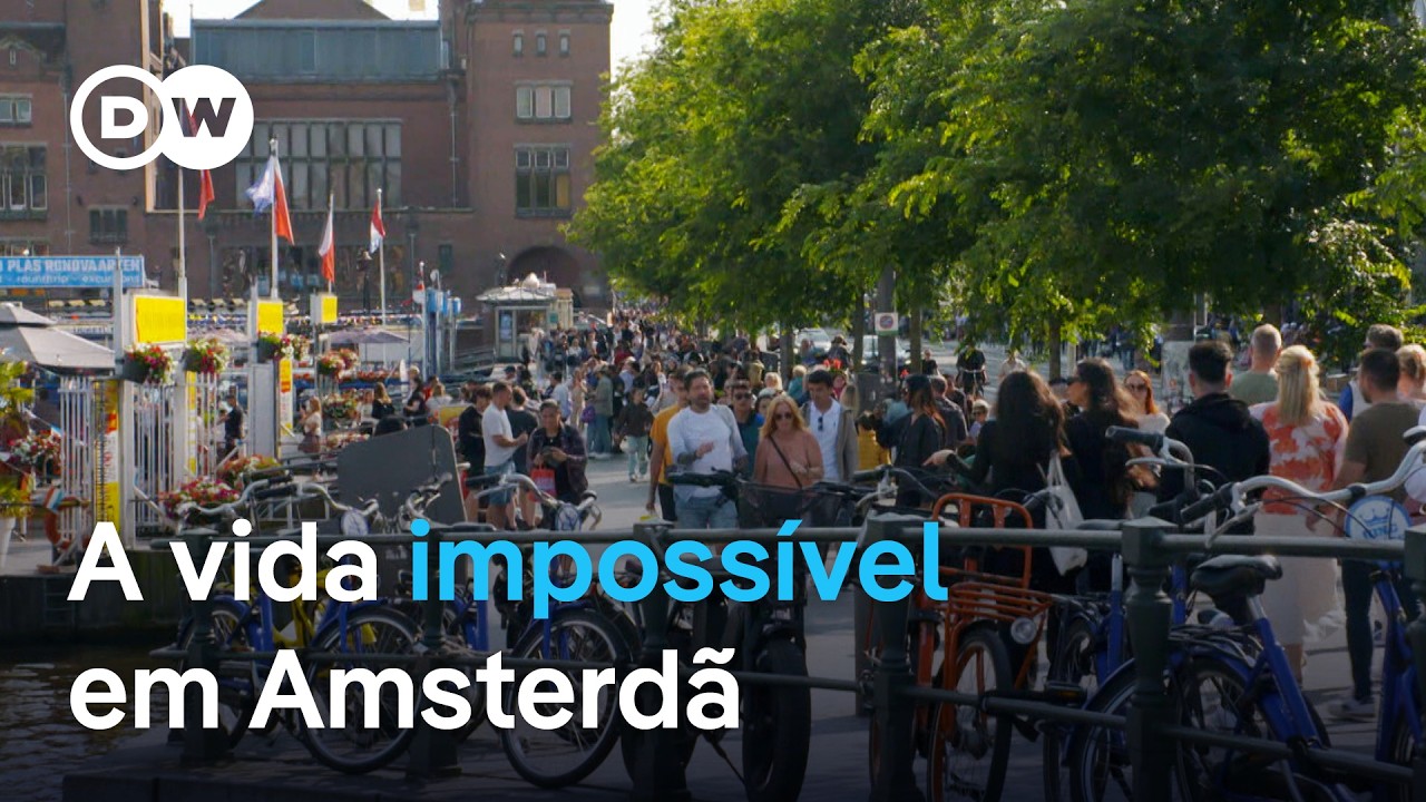 Amsterd&atilde; se revolta contra o turismo