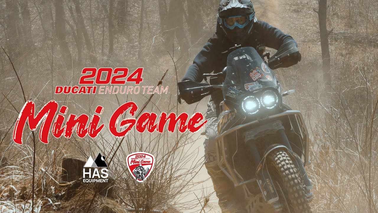 DUCATI ENDURO TEAM 2024 1st MINI GAME / with.하스이큅먼트
